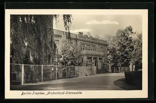 AK Berlin-Treptow, Archenhold-Sternwarte