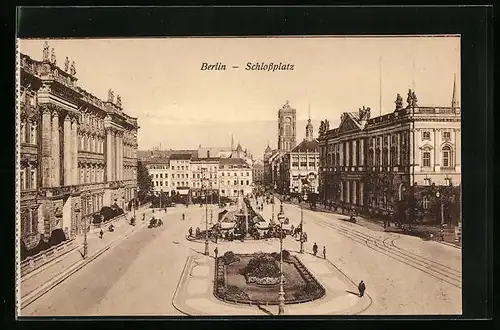 AK Berlin, Partie am Schlossplatz