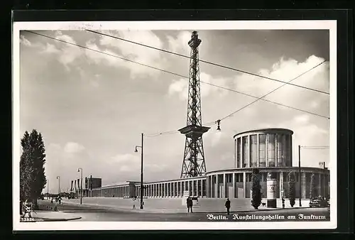 AK Berlin, Ausstellungshallen am Funkturm