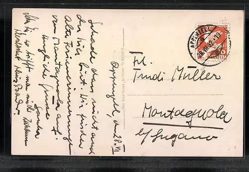 AK Appenzell, Gesamtansicht mit Kollegium