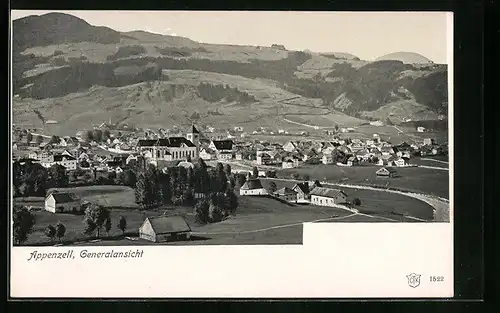 AK Appenzell, Generalansicht