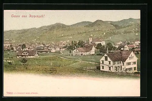 AK Appenzell, Totalansicht