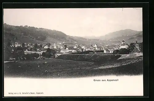 AK Appenzell, Totalansicht