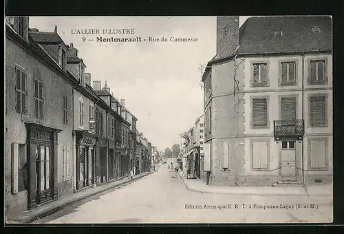 AK Montmarault, Rue du Commerce