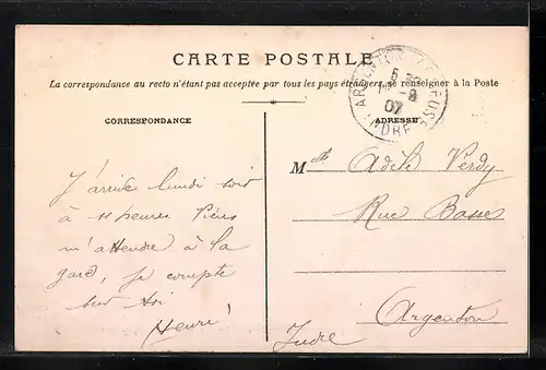 AK Montlucon, La Rue de la Republique