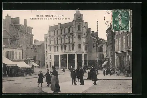 AK Montlucon, Entree du Faubourg St-Pierre