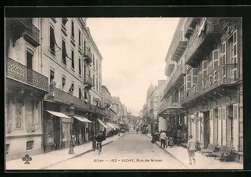AK Vichy, Rue de Nimes