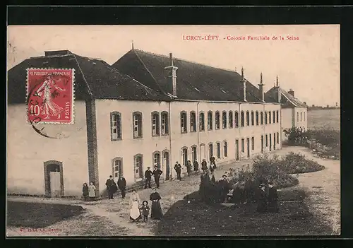 AK Lurcy-Lévy, Colonie Familiale de la Seine