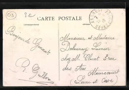 AK Gannat, Place du Petit-Cours