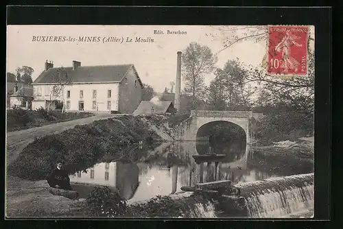AK Buxieres-les-Mines, Le Moulin