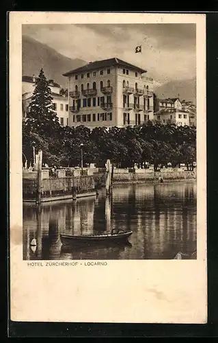 AK Locarno, Hotel Zürcherhof