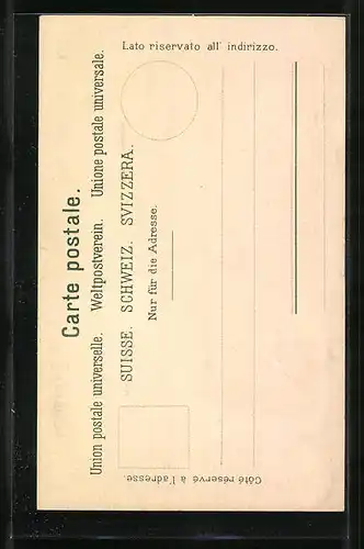 Lithographie Luzern, Flaneure im Gletschergarten