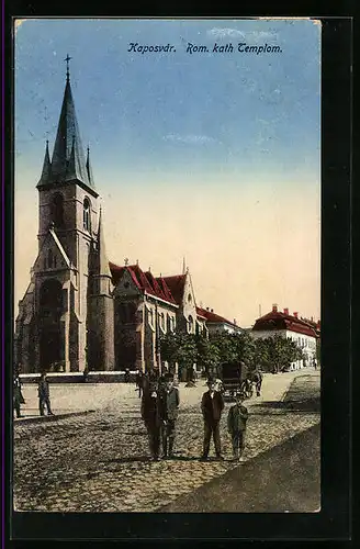 AK Kaposvár, Róm. kath. templom
