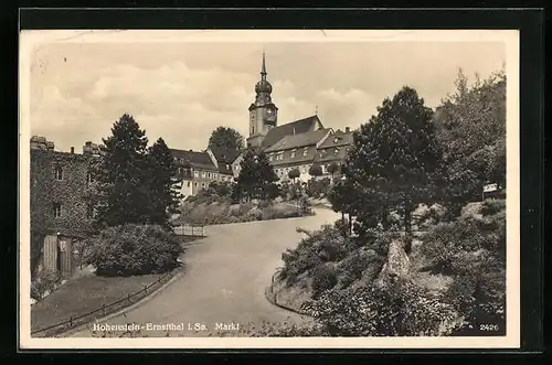 AK Hohenstein-Ernstthal i. Sa., Markt