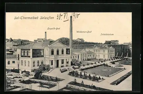 AK Bad Salzuflen, Leopold-Bad, Waldemar-Bad und Inhalatorium