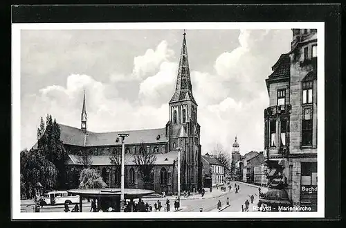 AK Rheydt, an der Marienkirche