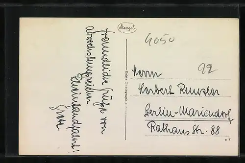 AK Rheydt, Markt mit Dom