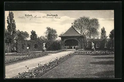 AK Erfurt, Partie im Stadtpark