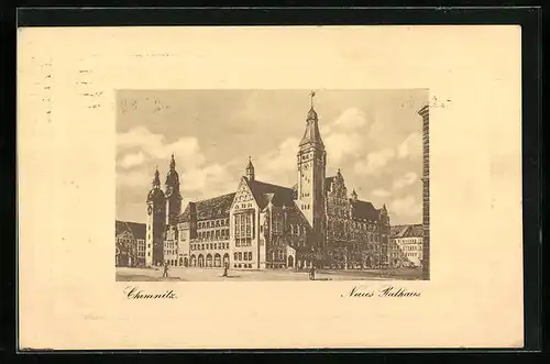 AK Chemnitz, Neues Rathaus