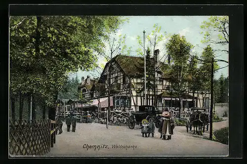 AK Chemnitz, Gasthaus Waldschänke