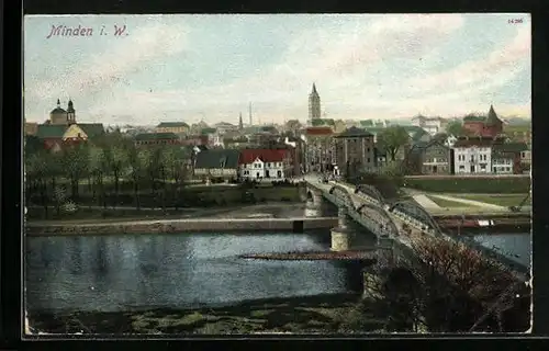 AK Minden i. W., Gesamtansicht