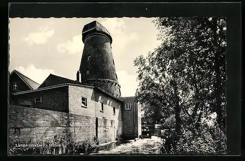 AK Lahde / Weser, an der Mühle