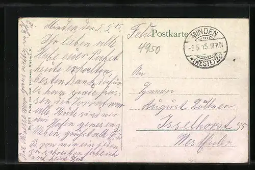 AK Minden i. W., Partie am Wesertor