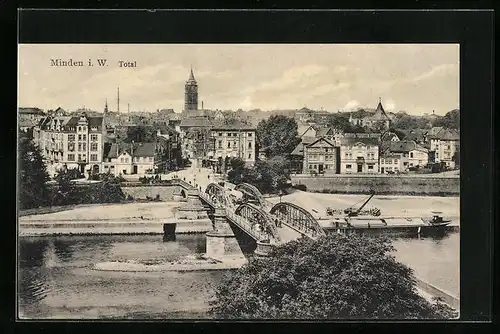 AK Minden i. W., Totalansicht