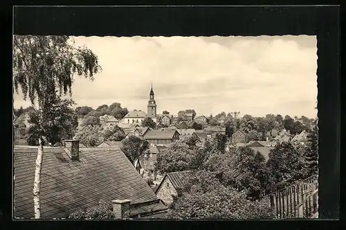 AK Wurzbach i. Thür., Teilansicht