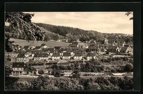 AK Wurzbach i. Thür., Blick zur Siedlung