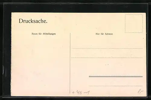 AK Frankfurt a. M., Ortspartie mit Strassenbahn