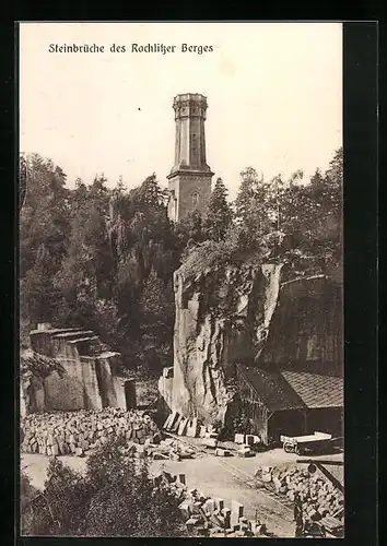 AK Rochlitz, Steinbrüche des Rochlitzer Berges