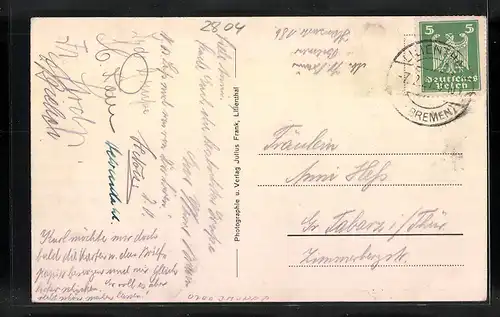 AK Falkenberg, Gasthaus Behrens Hof