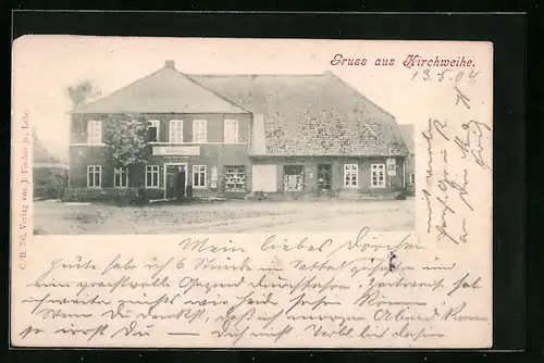 AK Kirchweihe, Gasthaus und Geschäft