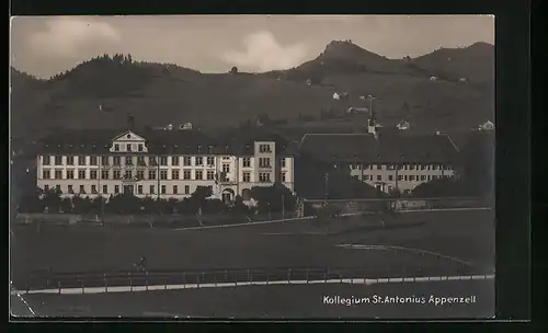 AK Appenzell, Collegium St. Anton mit Kapuzinerkloster