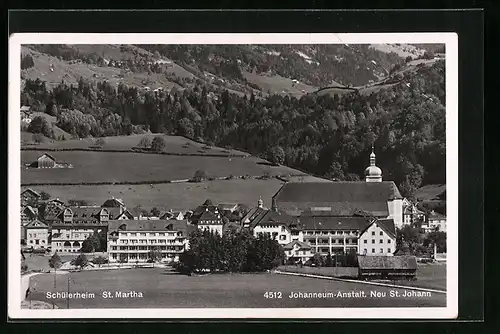 AK Neu St. Johann, Schülerheim St. Martha und Johanneum-Anstalt