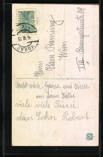 AK Festenburg, Blick auf die Burg im Herbst