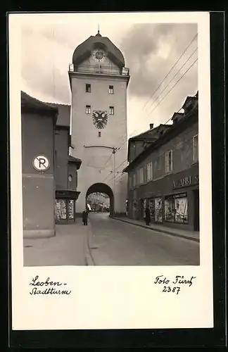 AK Leoben, Partie am Stadtturm