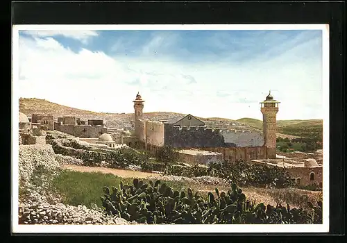 AK Hebron, Moschee aus der Vogelschau