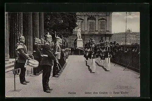 AK Berlin, Unter den Linden - Neue Wache