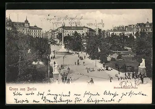 AK Berlin, Partie am Belle-Alliance-Platz