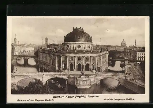 AK Berlin, Kaiser Friedrich Museum aus der Vogelschau