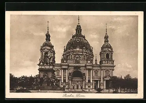 AK Berlin, Blick auf den Berliner Dom