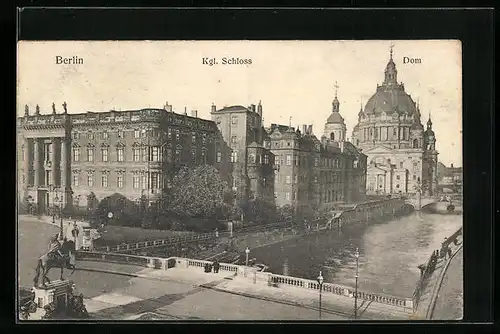 AK Berlin, Königliches Schloss und Dom