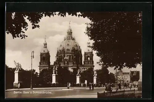 AK Berlin, Dom und Schlossbrücke