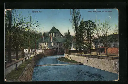 AK Miskolcz, Avasi templom és muzeum