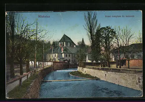 AK Miskolcz, Avasi templom és muzeum