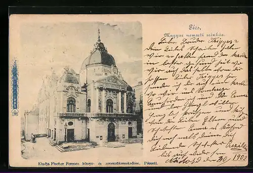 AK Pécs, Magyar nemzeti szinház