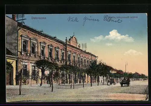 AK Debreczen, Svetis leánynevelö intézet
