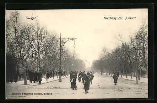 AK Szeged, Széchényi-téri Corso